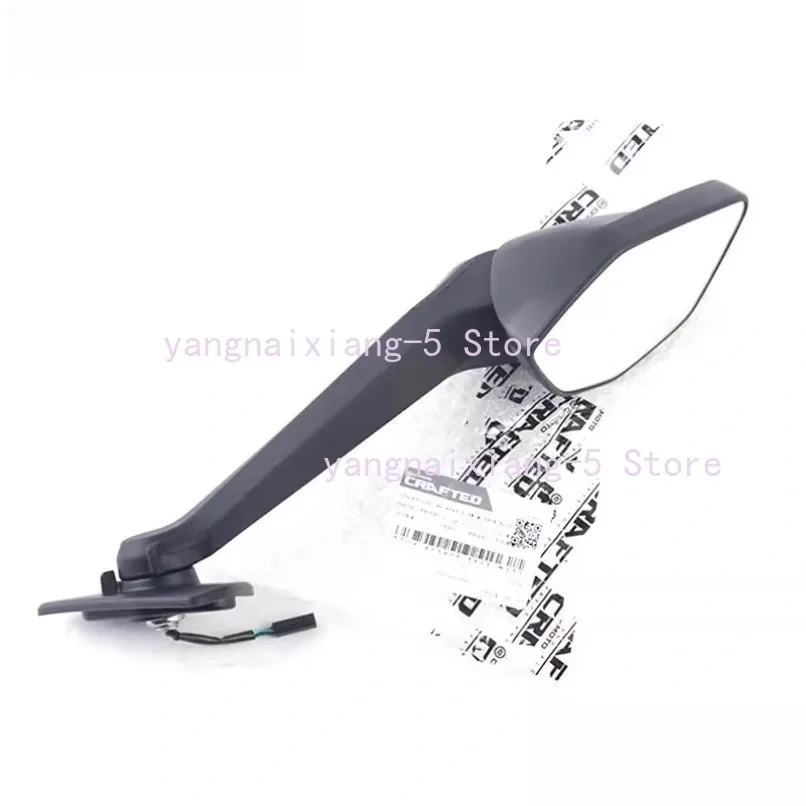 For CFMOTO 675SR 675SR-R Motorcycle Original Rearview Mirror Assembly Reversing Mirror Reflector With Light Fit motorcycle