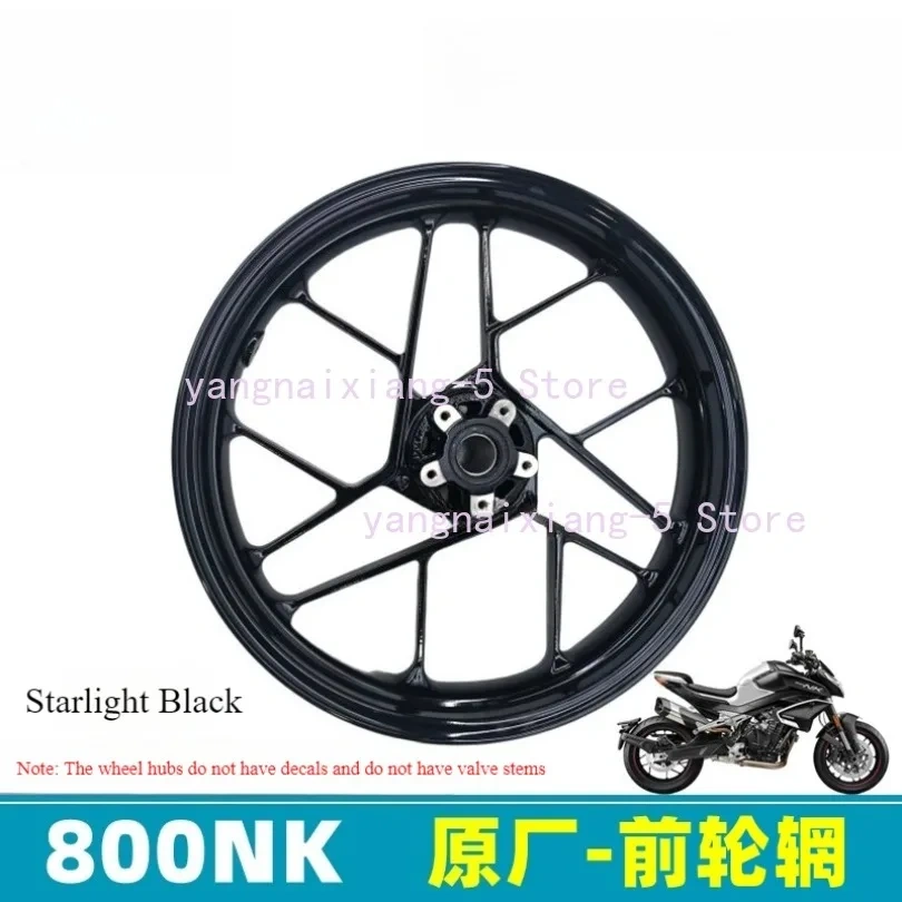 Motorcycle For CFMOTO 800NK NK800 CF800-7/7A front wheel hub front rear aluminum wheel steel rings Front wheel rim