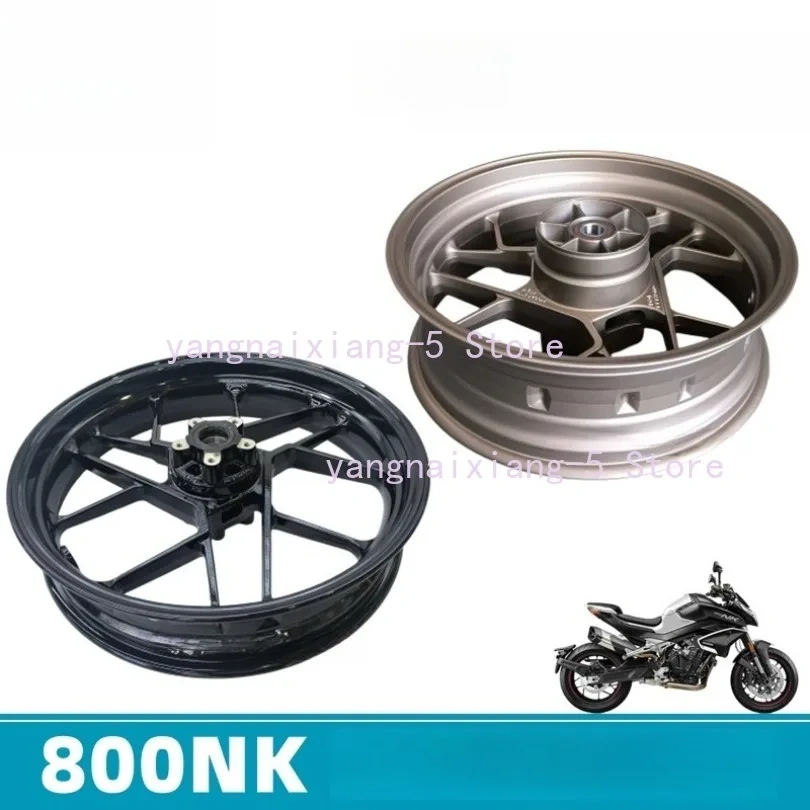 Motorcycle For CFMOTO 800NK NK800 CF800-7/7A front wheel hub front rear aluminum wheel steel rings Front wheel rim