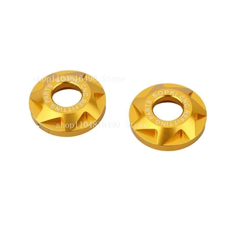 For CFMOTO 675SR-R Modified Upper Plate Shock Absorption Decorative Cover with Three-star Screw Cap Accessory