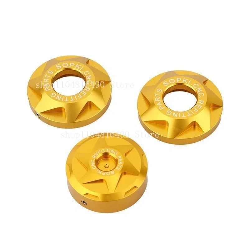 For CFMOTO 675SR-R Modified Upper Plate Shock Absorption Decorative Cover with Three-star Screw Cap Accessory
