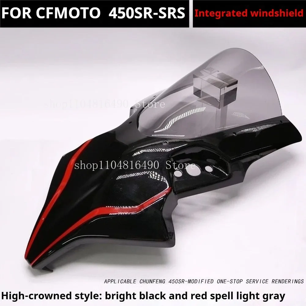 For CFMOTO 450SR 450SRS  Modified Thickened Front Windshield Deflector New Sports Windshield Motorcycle Accessories