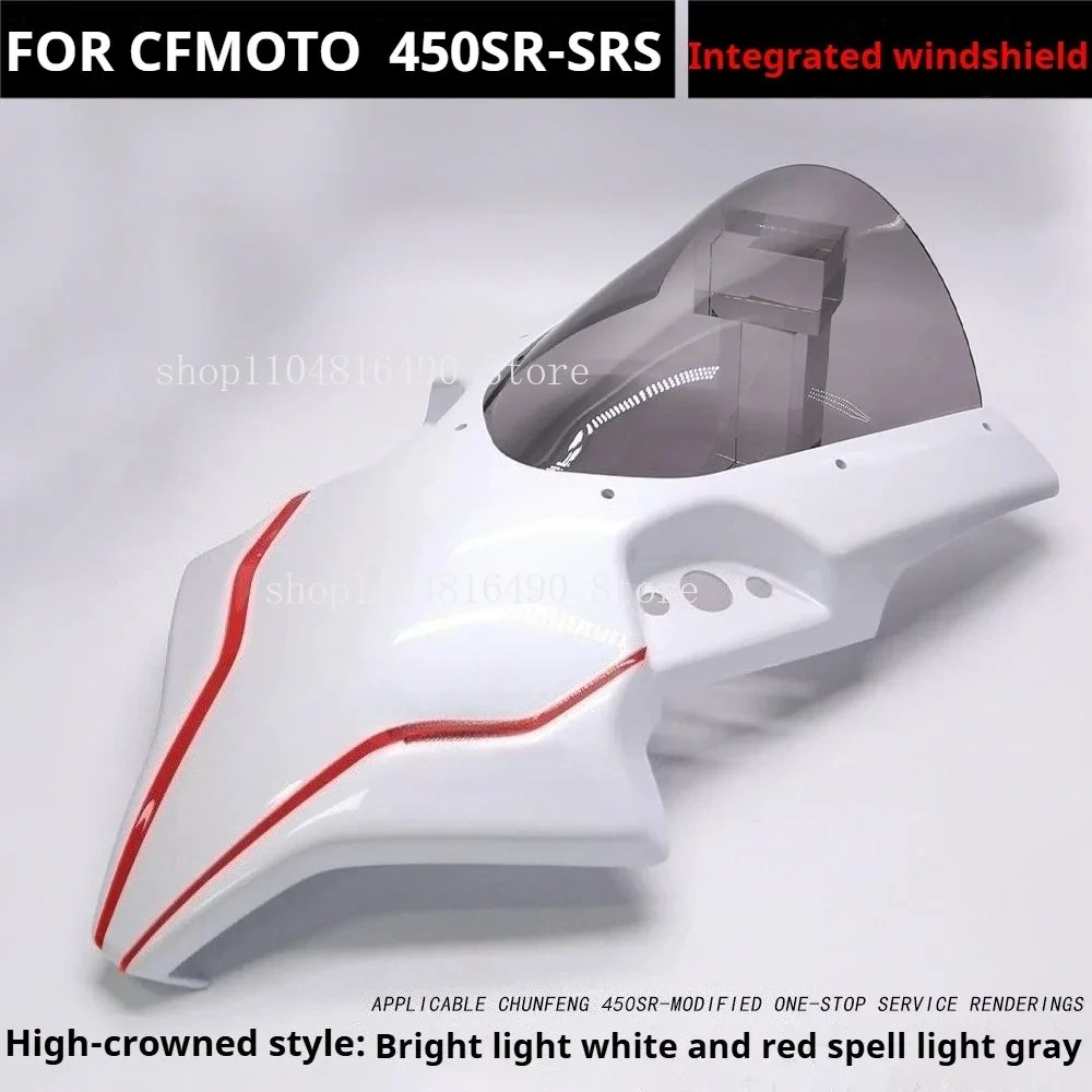 For CFMOTO 450SR 450SRS  Modified Thickened Front Windshield Deflector New Sports Windshield Motorcycle Accessories