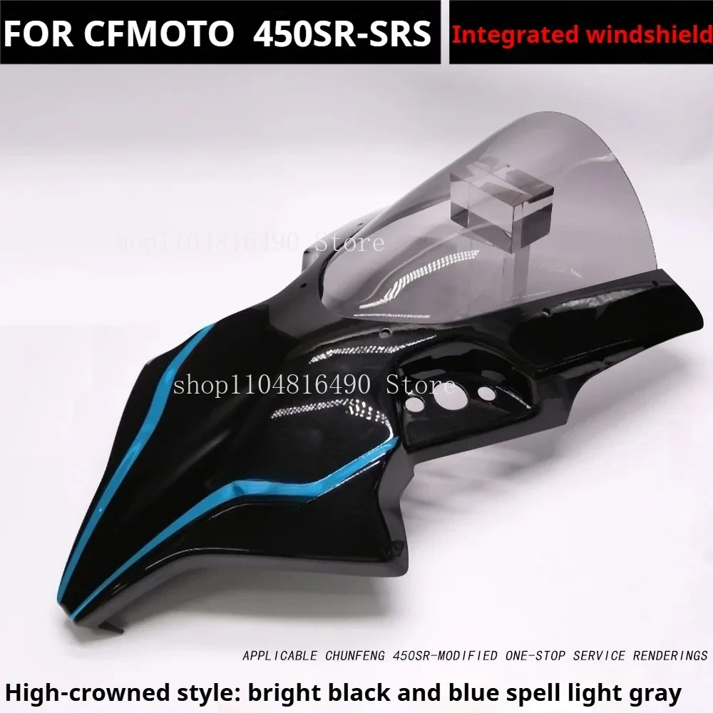 For CFMOTO 450SR 450SRS  Modified Thickened Front Windshield Deflector New Sports Windshield Motorcycle Accessories
