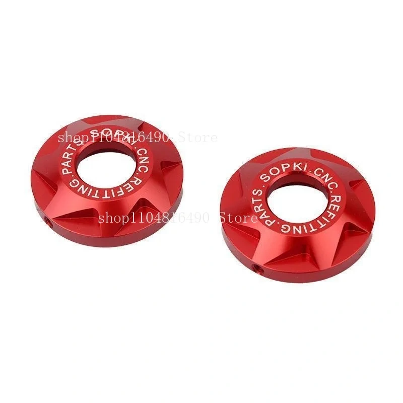 For CFMOTO 675SR-R Modified Upper Plate Shock Absorption Decorative Cover with Three-star Screw Cap Accessory