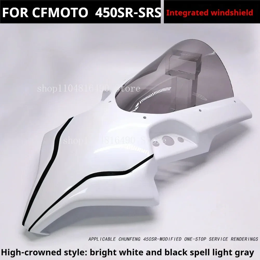 For CFMOTO 450SR 450SRS  Modified Thickened Front Windshield Deflector New Sports Windshield Motorcycle Accessories