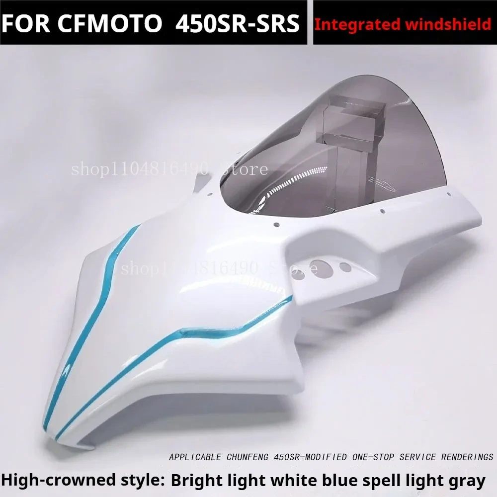 For CFMOTO 450SR 450SRS  Modified Thickened Front Windshield Deflector New Sports Windshield Motorcycle Accessories