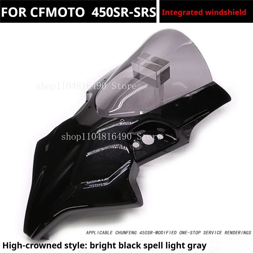 For CFMOTO 450SR 450SRS  Modified Thickened Front Windshield Deflector New Sports Windshield Motorcycle Accessories
