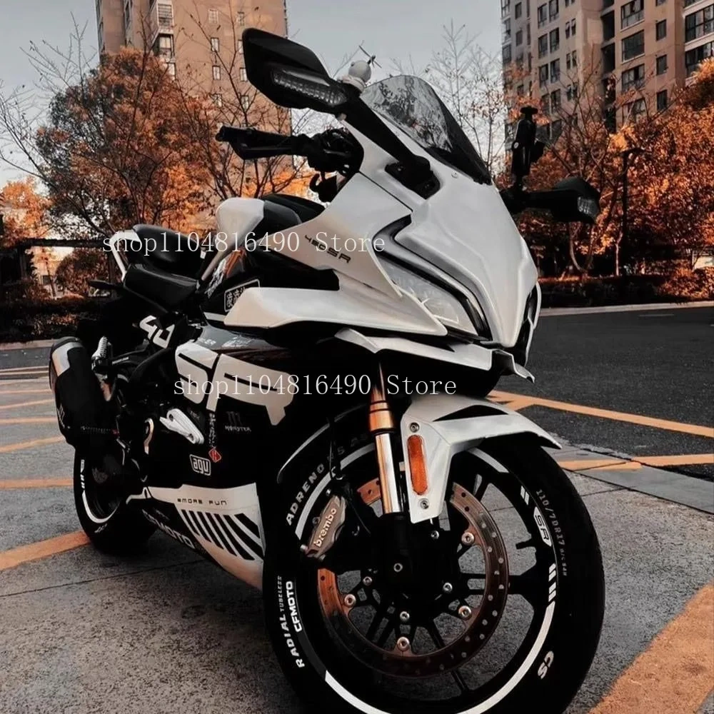 For CFMOTO 450SR 450SRS  Modified Thickened Front Windshield Deflector New Sports Windshield Motorcycle Accessories