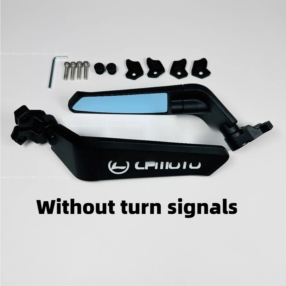 for cfmoto  675SR 450SR Stabilizing Wing Water Flow Light Rearview Mirror,enlarged Mirror Surface,aluminum Alloy.Fairing