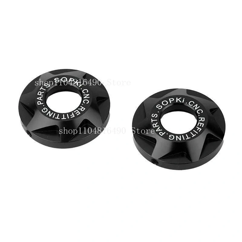 For CFMOTO 675SR-R Modified Upper Plate Shock Absorption Decorative Cover with Three-star Screw Cap Accessory