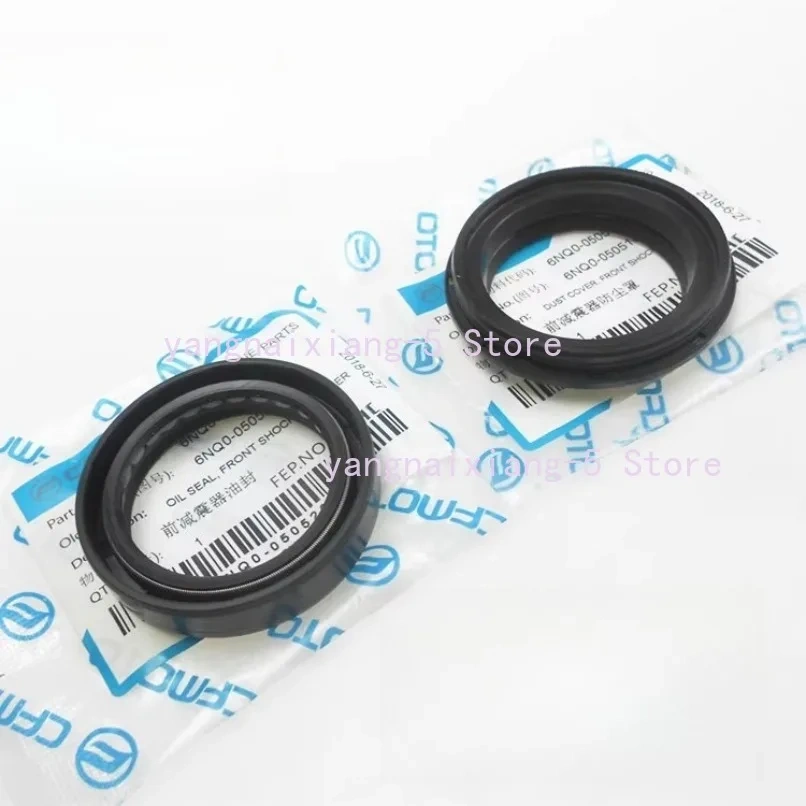 For CFMOTO Accessories 400NK 400GT Front Shock Absorber CF400 Front Fork Shock Absorber Oil Seal/dust Seal Ring