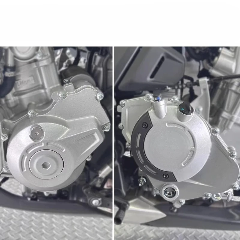For CFMOTO 675SR Left Right Side Covers Engine Side Cover Clutch Cover CF650-10 Magnetic Motor Covers Fit for 675SR-R 675NK