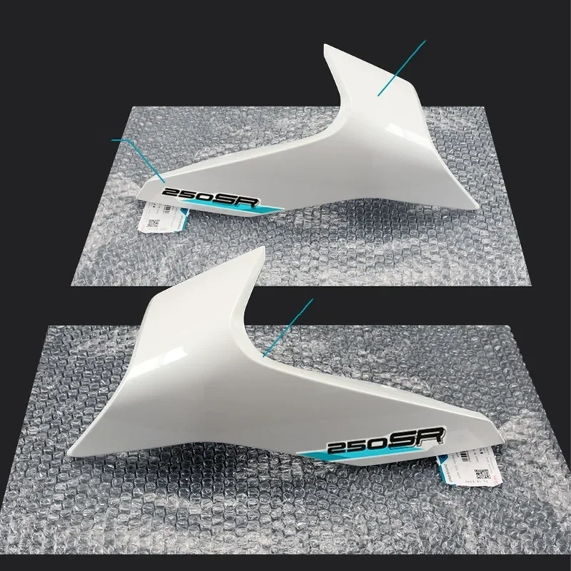 FOR CFMOTO 250SR 300SR 23Style Motorcycle Parts Side Downforce Naked Headlight protective cover housing deflector cover