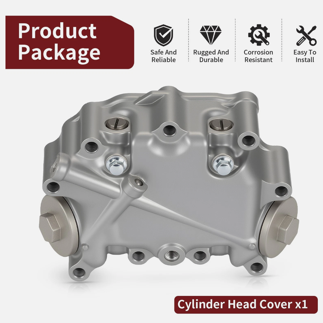 Cylinder Head Cover & Rocker Arms for Honda TRX250X 2x4 2009 2011-2014 2016-2024