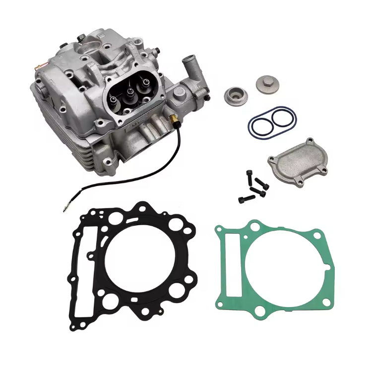 Cylinder Head Assembly with Gasket（Carburetor Status） For Yamaha Grizzly 660 Parts Number 5KM-11101-01-00 5KM-11101-00-00