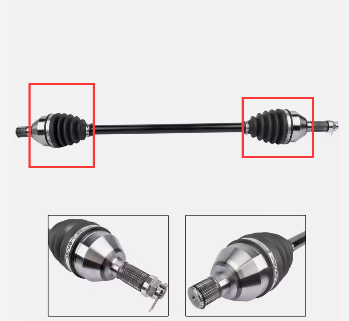 Rear Axle 72" for Can-Am Maverick X3 R, Max X3 RR, XRS, XMR, XRC Turbo 705502362