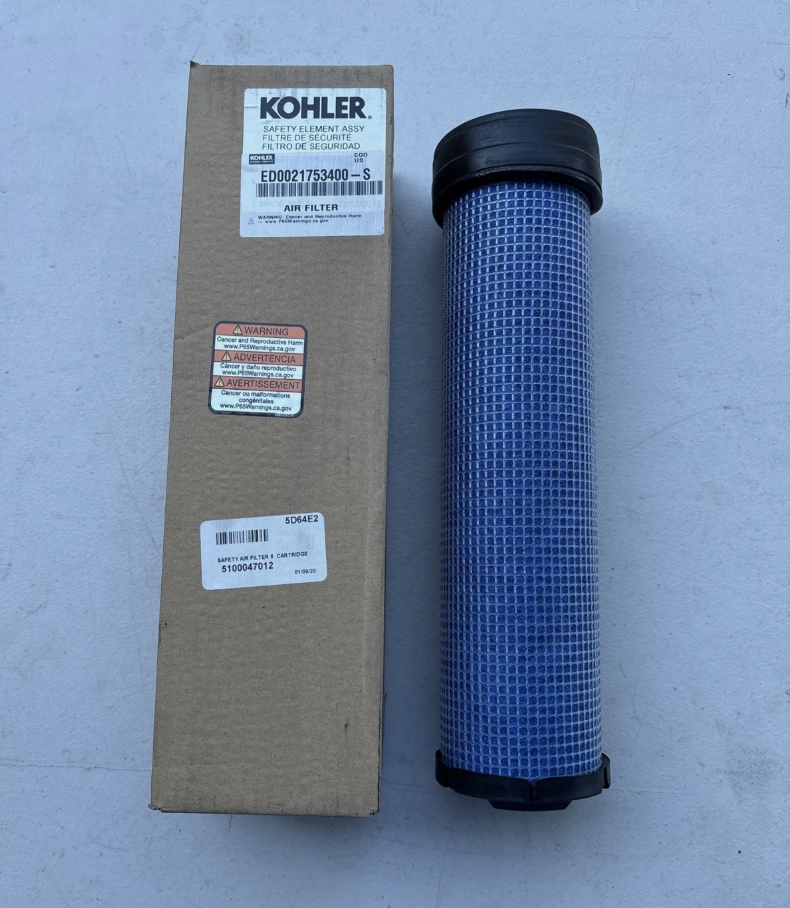 OEM Kohler ED0021751750-S 7" Air Safety Cartridge Lombardini Diesel CHD LDW