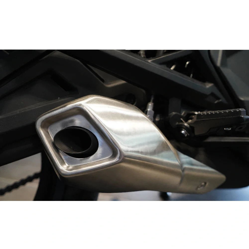 For CFMOTO400NK 650NK 400 NK 650 NK Muffler Cover Exhaust Pipe ironing Plate Decorative cover