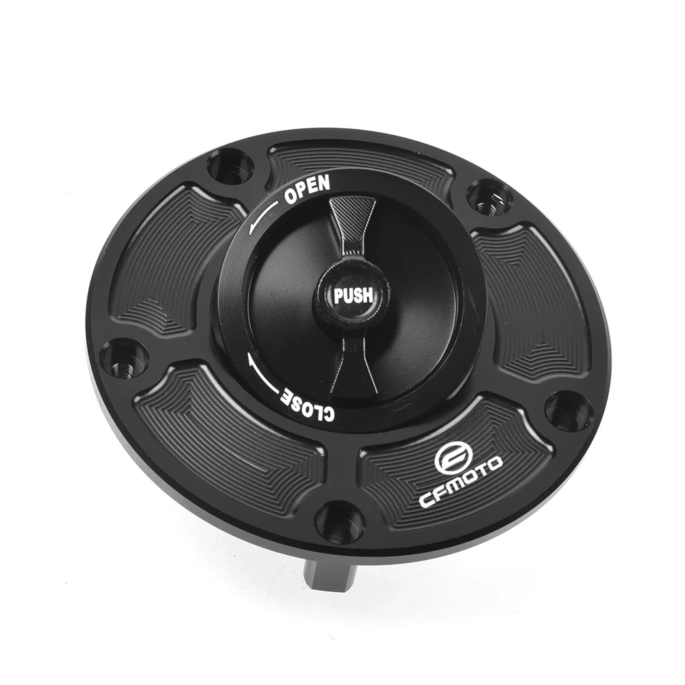 For CFMOTO 800MT 650NK 400GT 400NK 450NK 250NK 450SR 250SR CNC Fuel Gas Tank Cap Cover Aluminum Keyless Motorcycle Accessories
