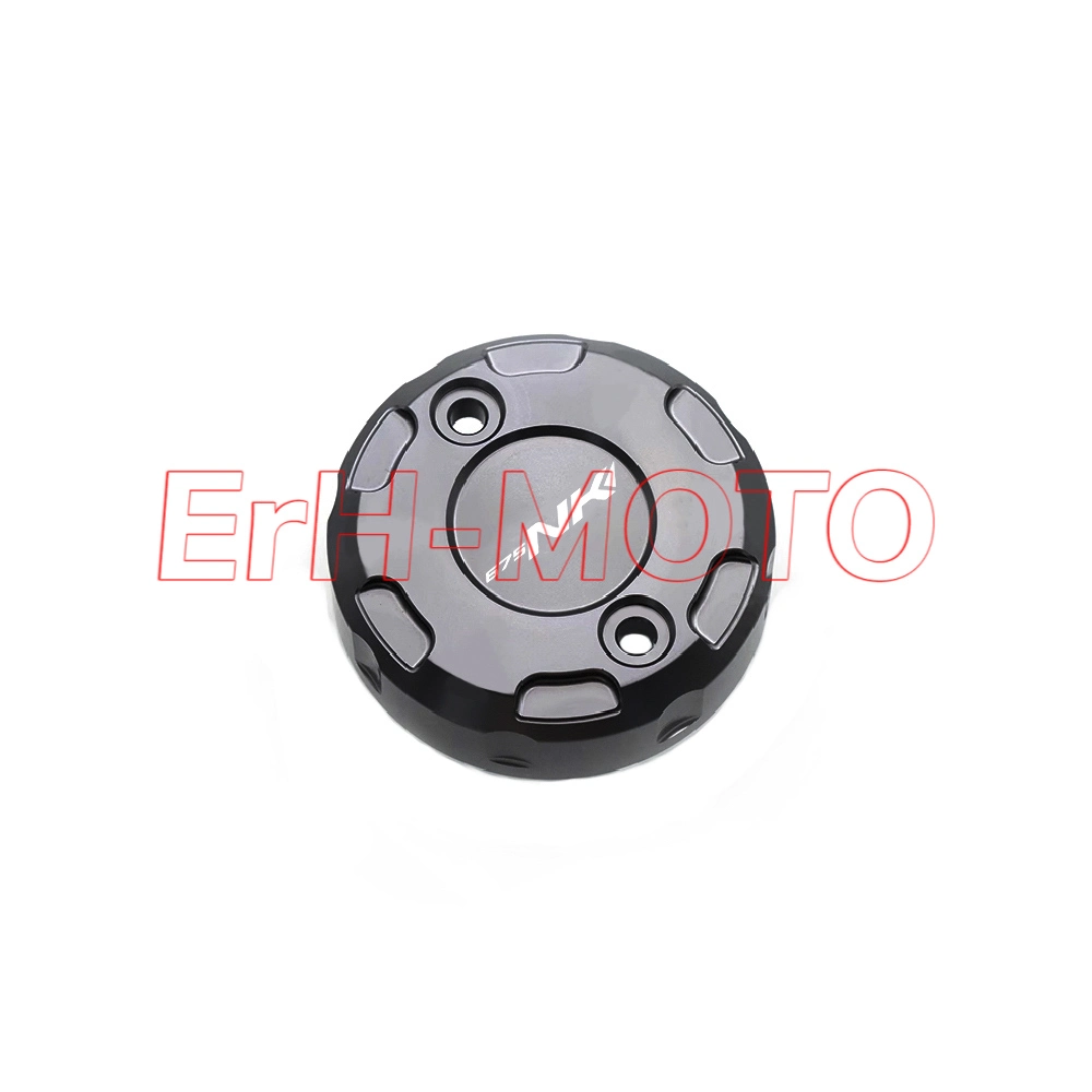 Cover aluminum alloy fitting colorway view 03 for the CFMOTO 675 front brake oil pot