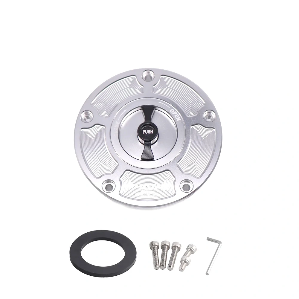 Gas Fuel Tank Cap For CFMOTO 800NK CF 800 NK Modified Aluminum Alloy Quick Removal Tank Cover Motorcycle Quick Release Cover