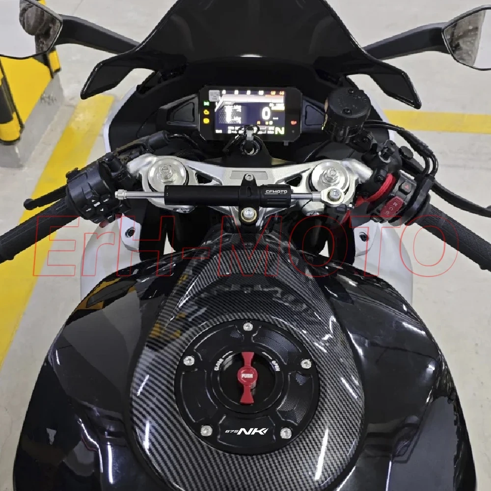 Gas Fuel Tank Cap For CFMOTO 800NK CF 800 NK Modified Aluminum Alloy Quick Removal Tank Cover Motorcycle Quick Release Cover