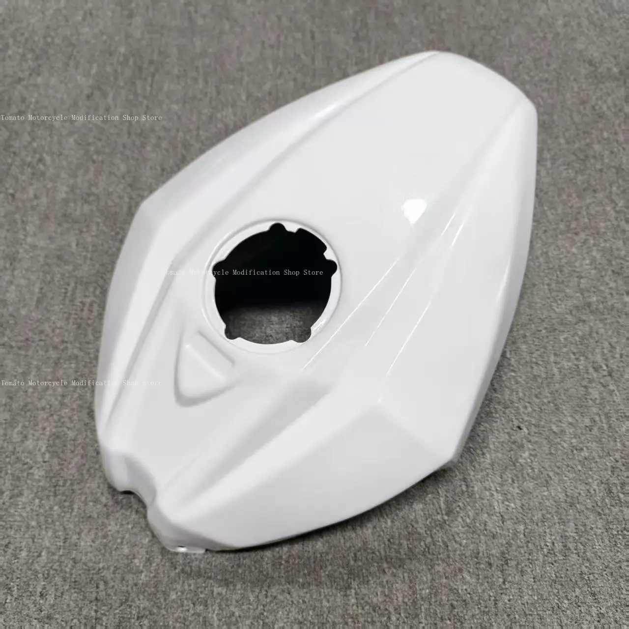 CF275 height increase racing tank cover for CFMOTO 450SR, alternate view