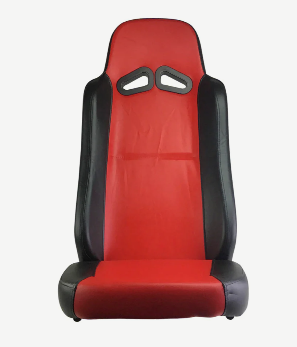 Seat- TrailMaster 150cc Go-Kart - Driver - RED