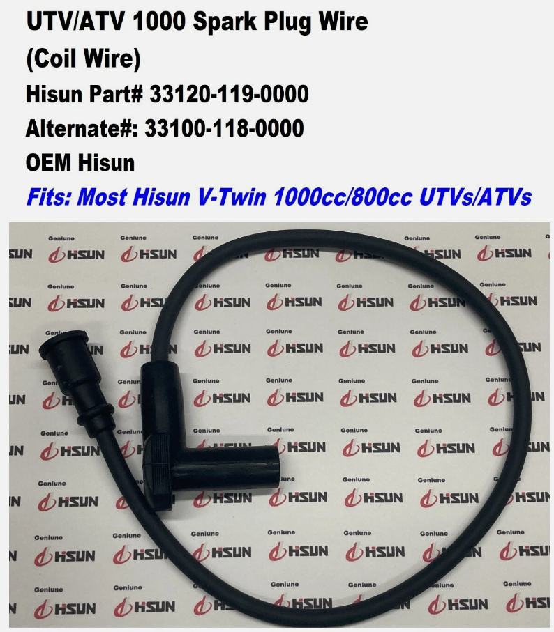 Ignition Coil Plug Wire Cap, UTV/ATV1000/800 VTwin EFI Models 33120-119-0000 33100-118-0000 P311001331010000