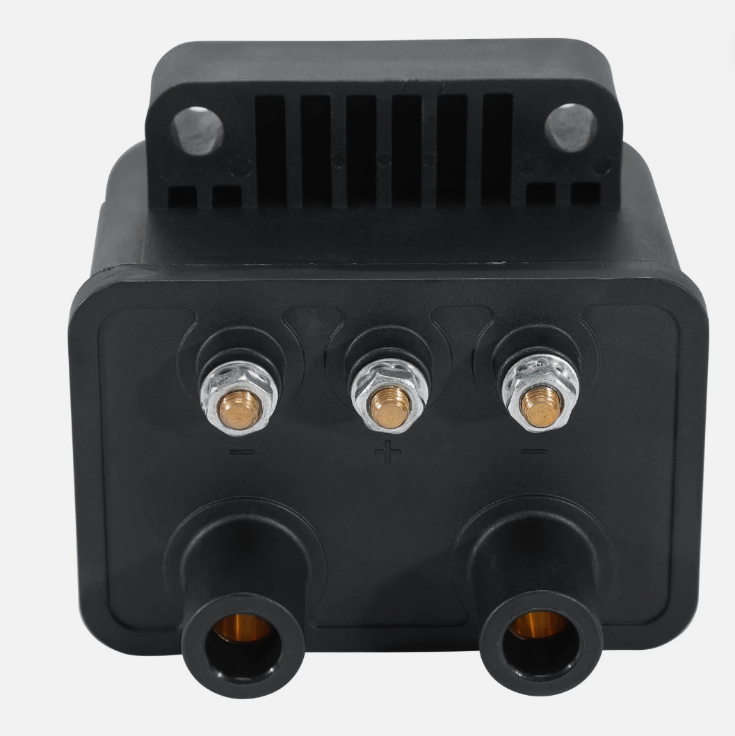 Drag Specialties Single-Fire Ignition Coil for Harley Davidson - Black 2102-0226
