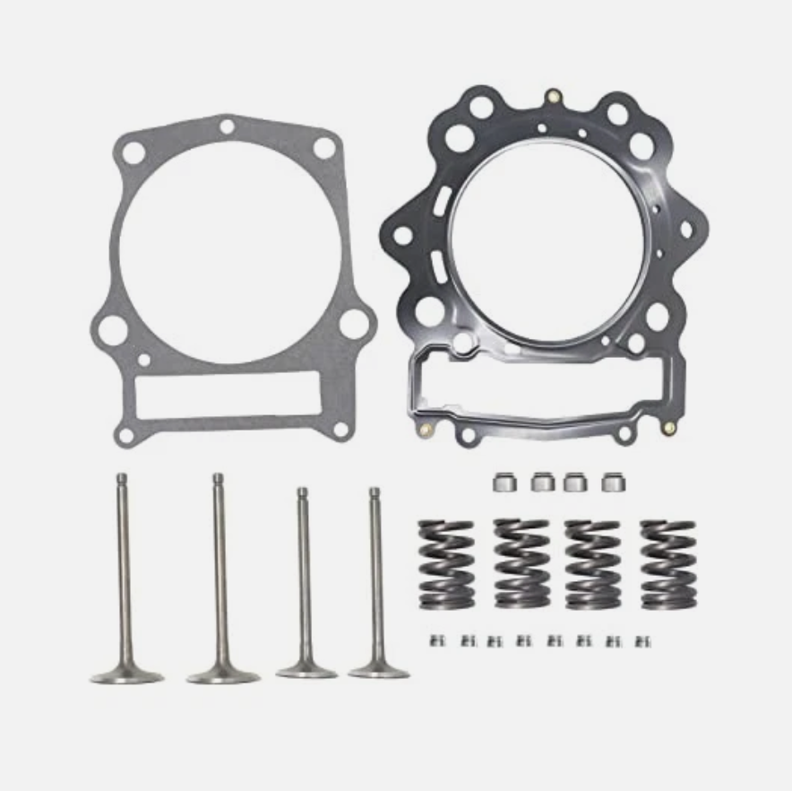 Cylinder Intake Exhaust Valve Gasket Kit for Yamaha Raptor 700 YFM700R 2006-2014