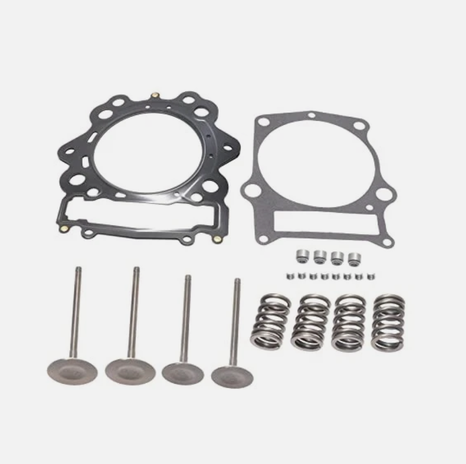 Cylinder Intake Exhaust Valve Gasket Kit for Yamaha Raptor 700 YFM700R 2006-2014