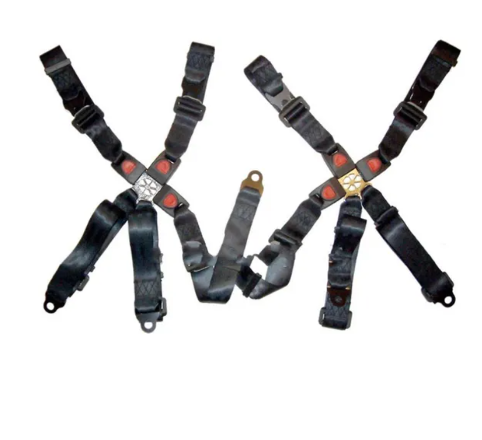 5 Point Seat Belt Set TrailMaster 150cc HammerHead Go Karts