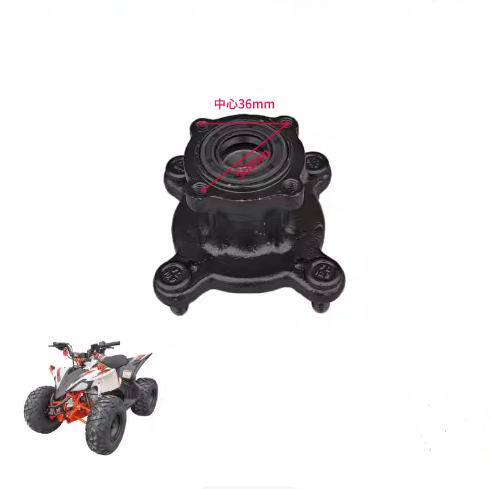 Wheel Hub Front for Kayo Bull 125 Predator 125 ATV 401003-0008