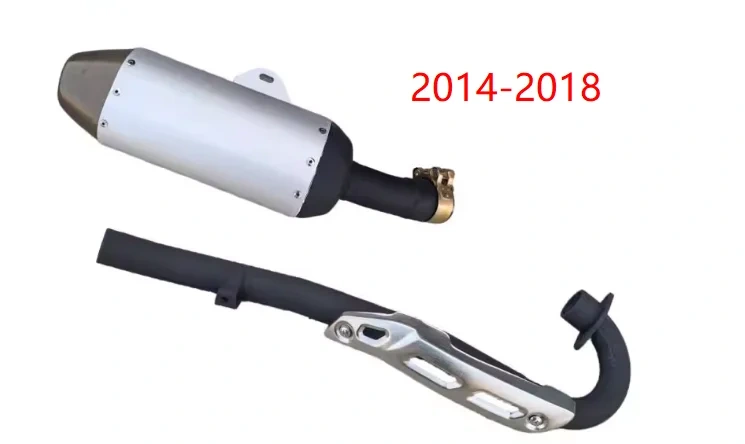 Motorcycle front exhaust pipe motorbike muffler for kayo T2 T4  2014 2018 de escape moto