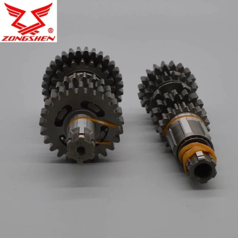 zongshen T4  Z1 NX6 kayo T4 CB250F CB250-F ZS172FMM engine gear countershaft M6 main shaft accessories PR250