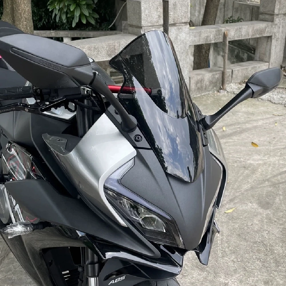 Motorcycle Windshield For CFMOTO MY2023 250SRS 300SRS 250 300 SRS  Modified Competitive Windshield Modify Accessories