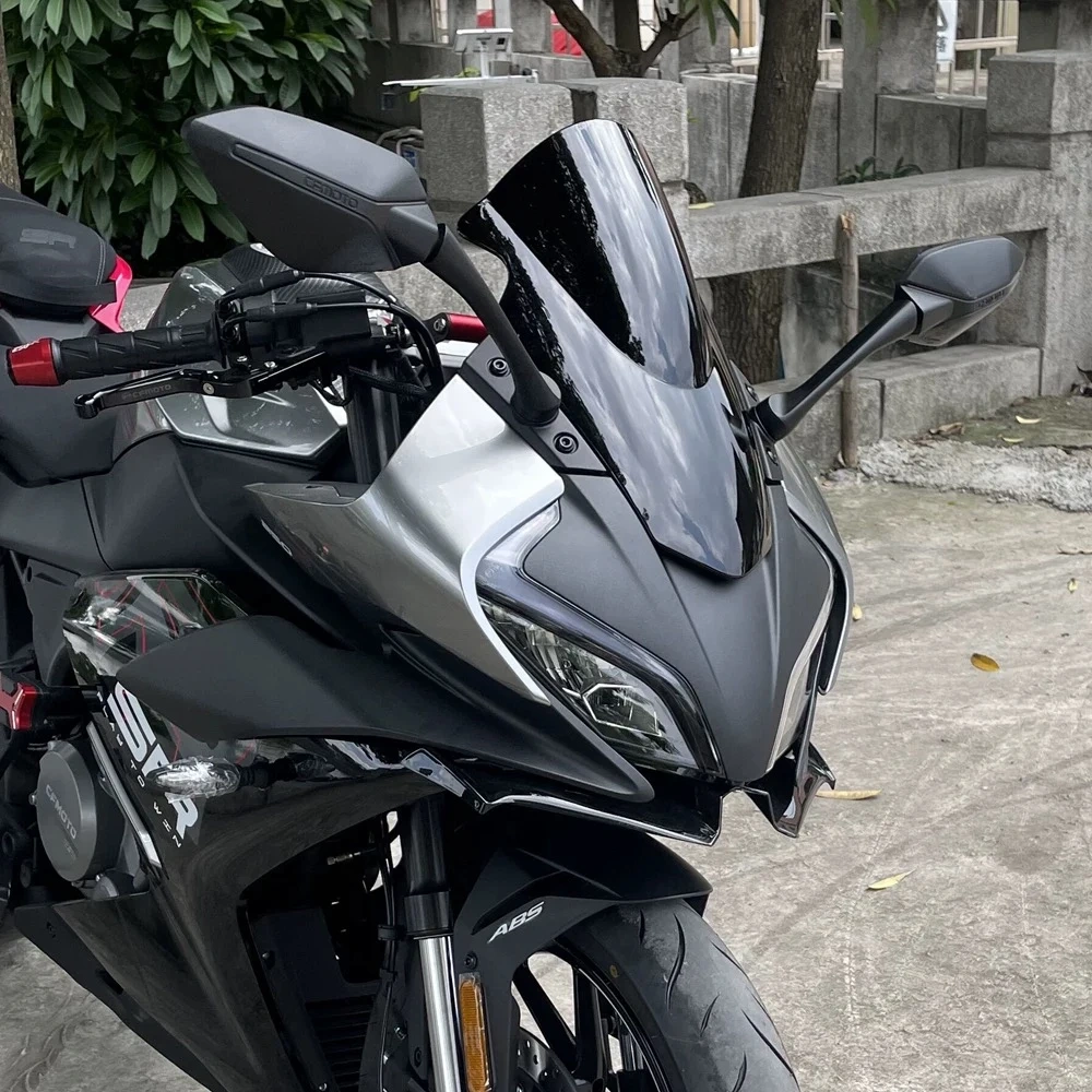 Motorcycle Windshield For CFMOTO MY2023 250SRS 300SRS 250 300 SRS  Modified Competitive Windshield Modify Accessories