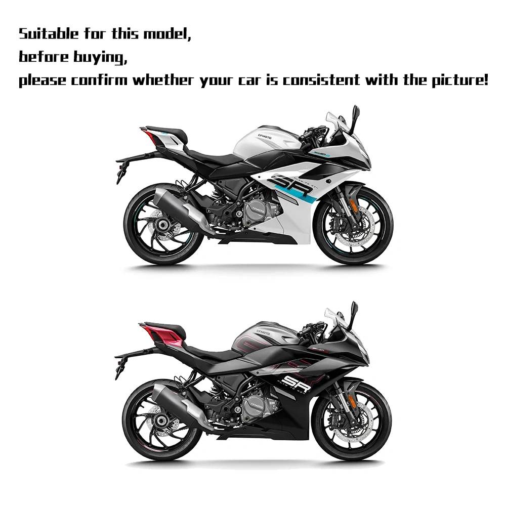 Motorcycle Windshield For CFMOTO MY2023 250SRS 300SRS 250 300 SRS  Modified Competitive Windshield Modify Accessories