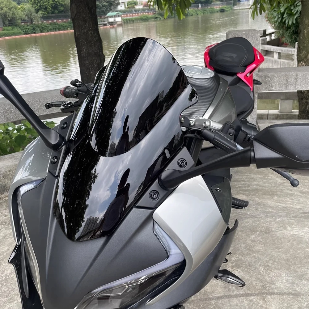 Motorcycle Windshield For CFMOTO MY2023 250SRS 300SRS 250 300 SRS  Modified Competitive Windshield Modify Accessories