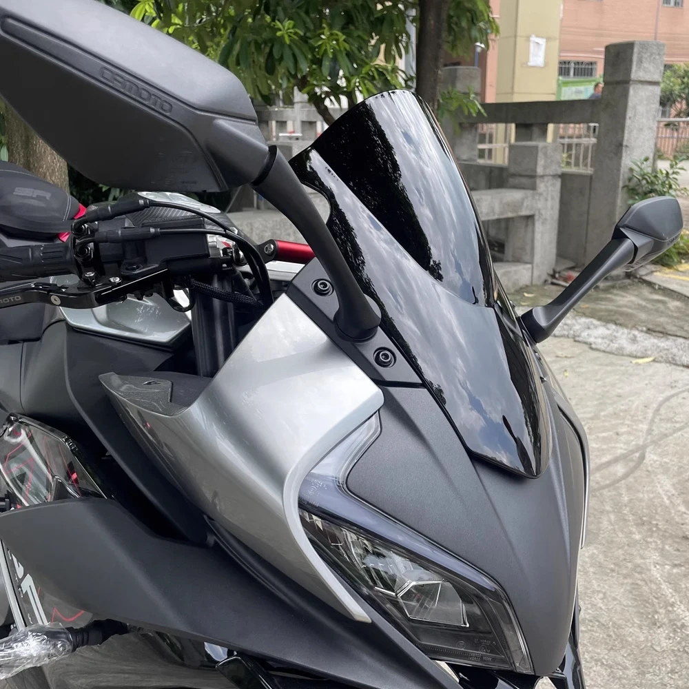 Motorcycle Windshield For CFMOTO MY2023 250SRS 300SRS 250 300 SRS  Modified Competitive Windshield Modify Accessories