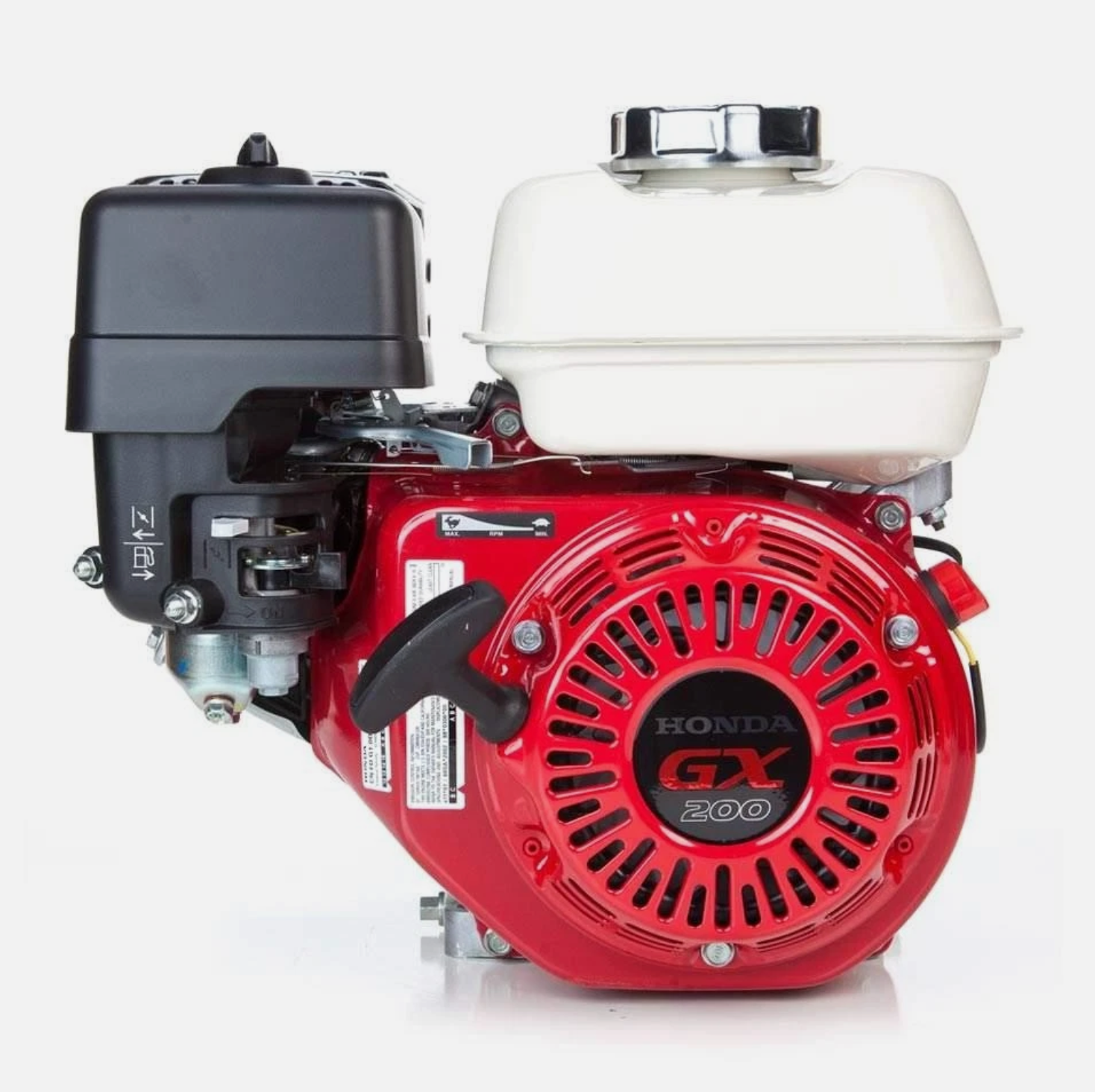 Honda GX200 Gas Engine, 5.5 HP @ 3600 RPM, 3/4" x 2-7/16" Shaft - GX200UT2QX2