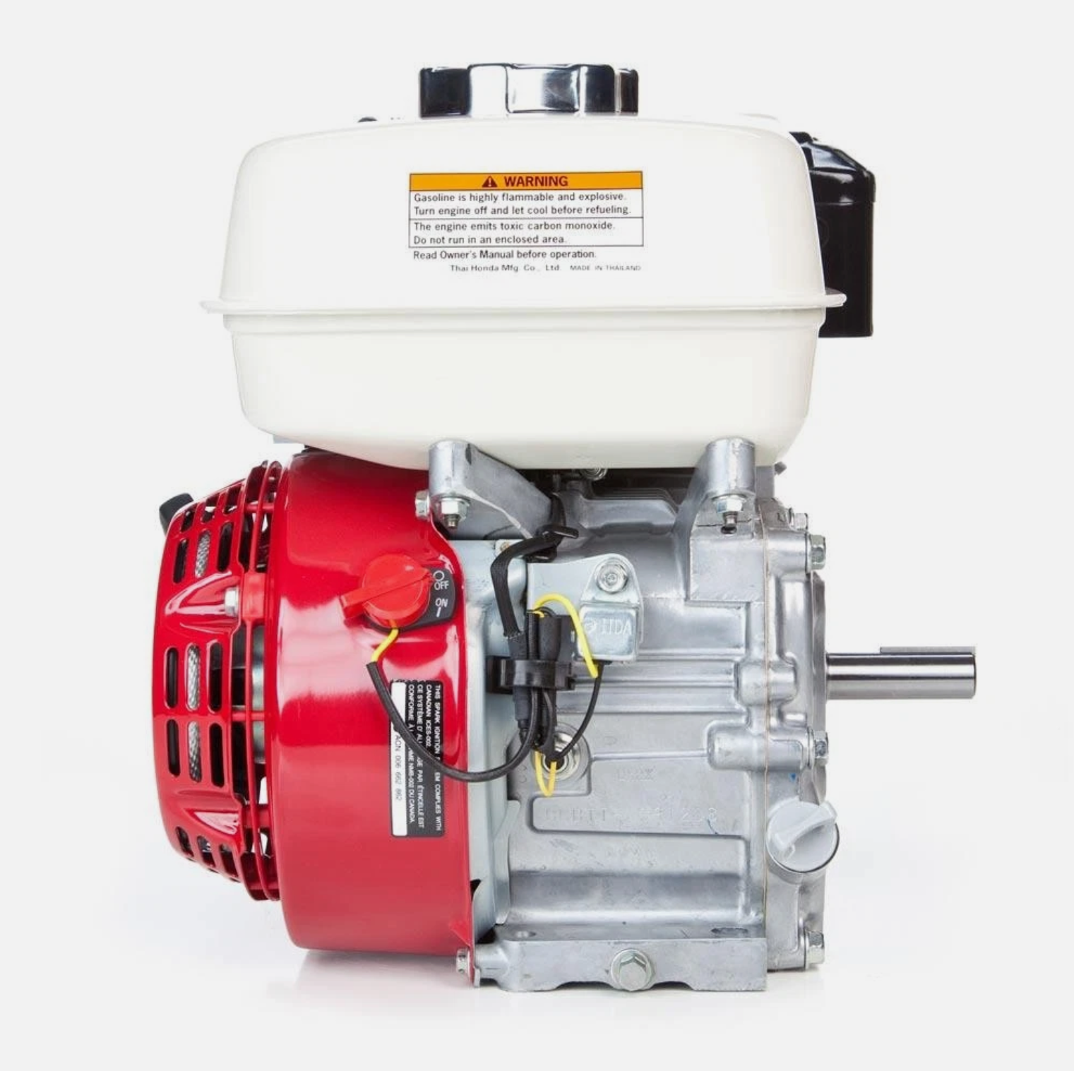 Honda GX200 Gas Engine, 5.5 HP @ 3600 RPM, 3/4" x 2-7/16" Shaft - GX200UT2QX2