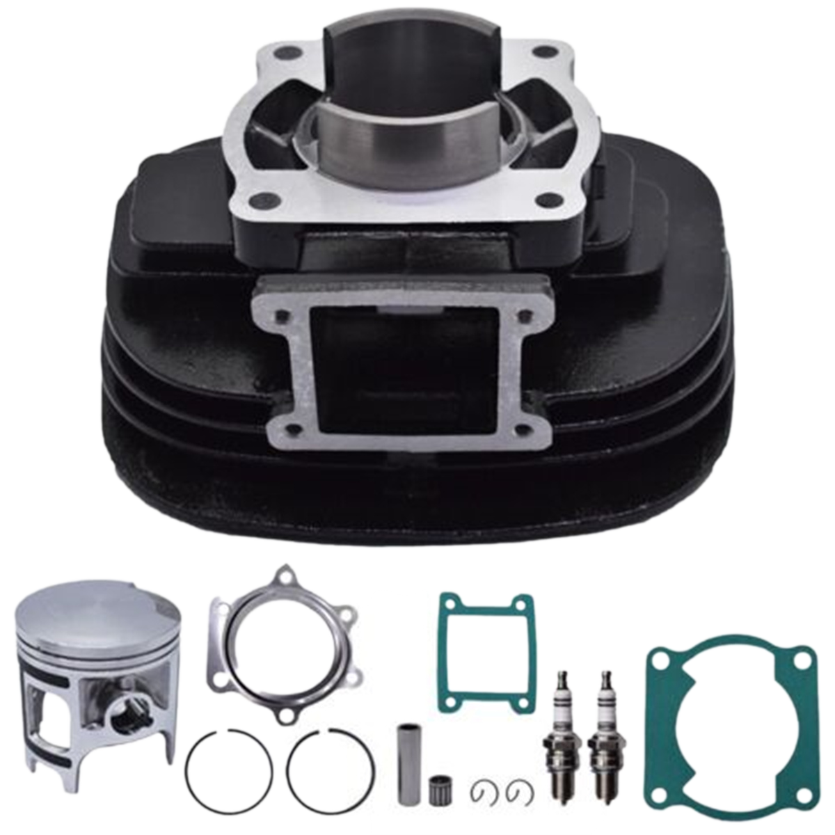 Cylinder Piston Gasket Cylinder Head Kit for 1988-2006 Yamaha Blaster 200 YFS200