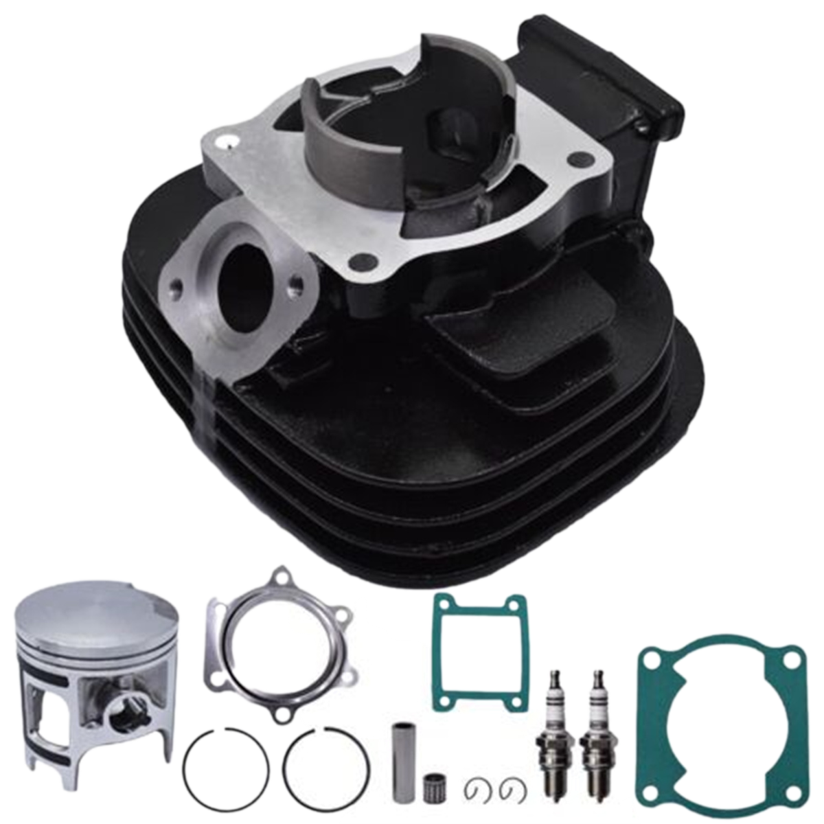 Cylinder Piston Gasket Cylinder Head Kit for 1988-2006 Yamaha Blaster 200 YFS200