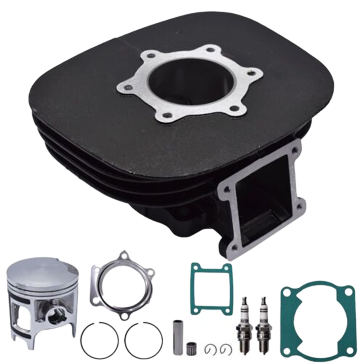 Cylinder Piston Gasket Cylinder Head Kit for 1988-2006 Yamaha Blaster 200 YFS200