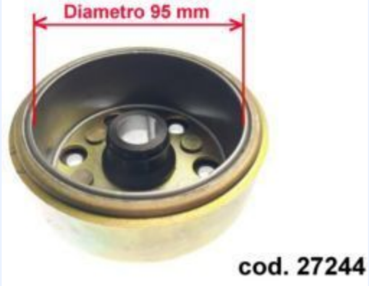 ROTOR ASSY ATV LINHAI 400CC 2B IRS ATV 400 E2 FOR CARBURETOR -INNER DIAMETER 93MM 27244