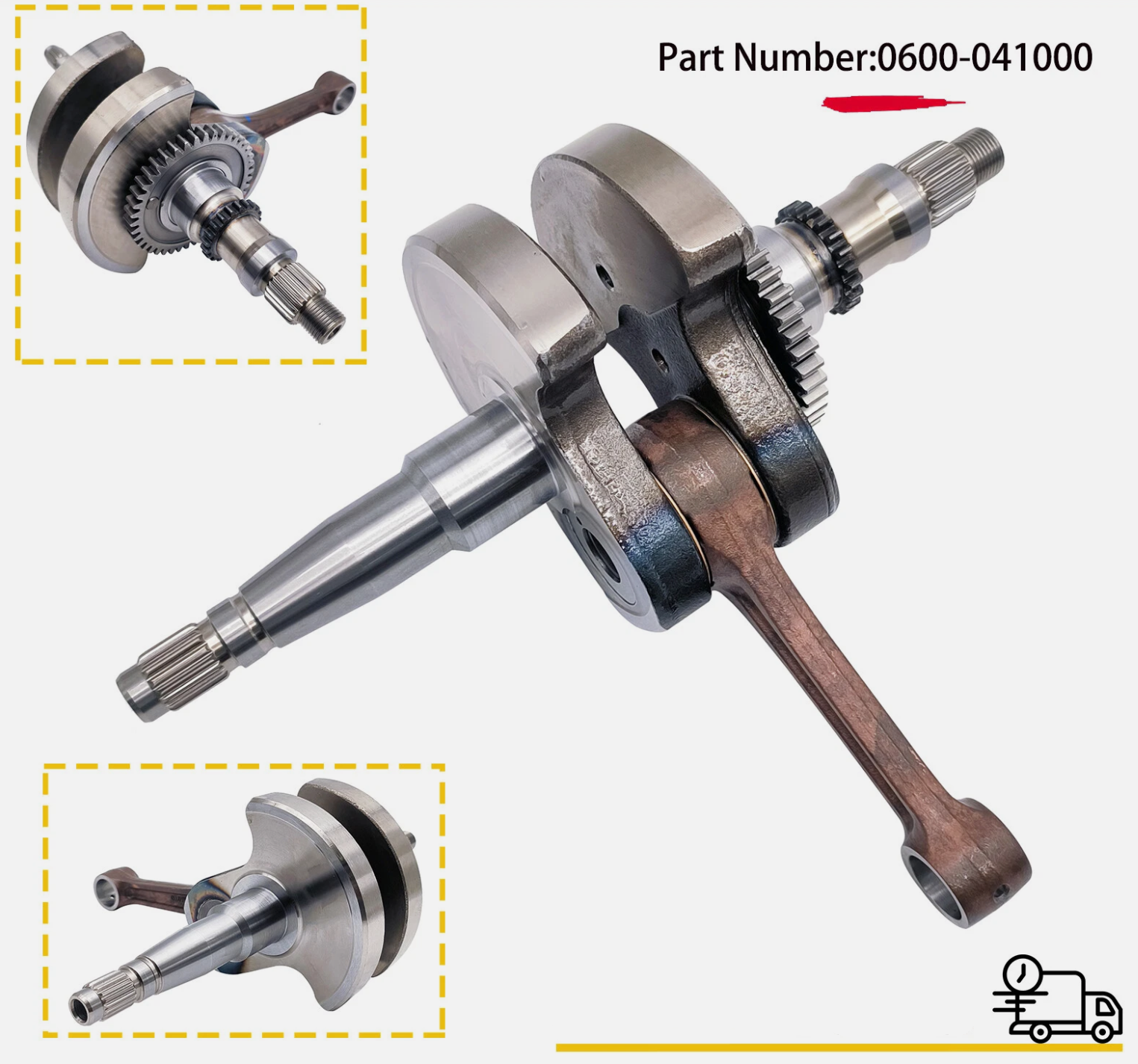 Crankshaft For CFMOTO 600 X6 Z6 625 ATV 11-14 Rancher Z6-EX 0600-041000
