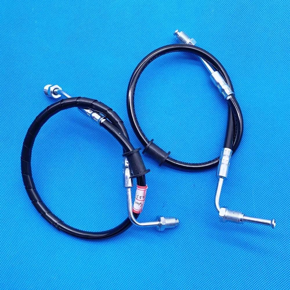 Front Brake HOSE 1 32103 & Hose 2 OEM 32233 For Linhai 260 300 LH260 LH300 ATV Front Disc Brake Lower Pump Connecting pipe